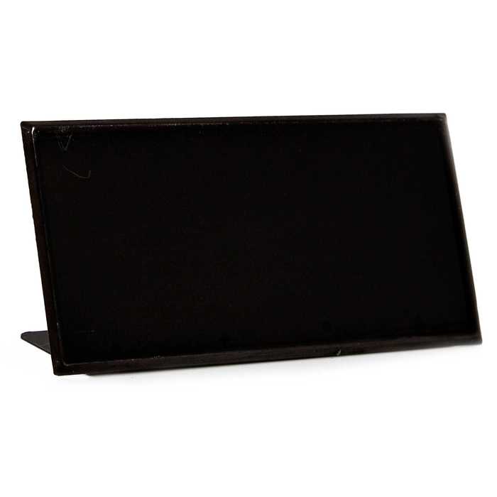 Black Metal Chalkboard with Stand 5 1/8" x 2 5/8" Hobby Lobby 418152